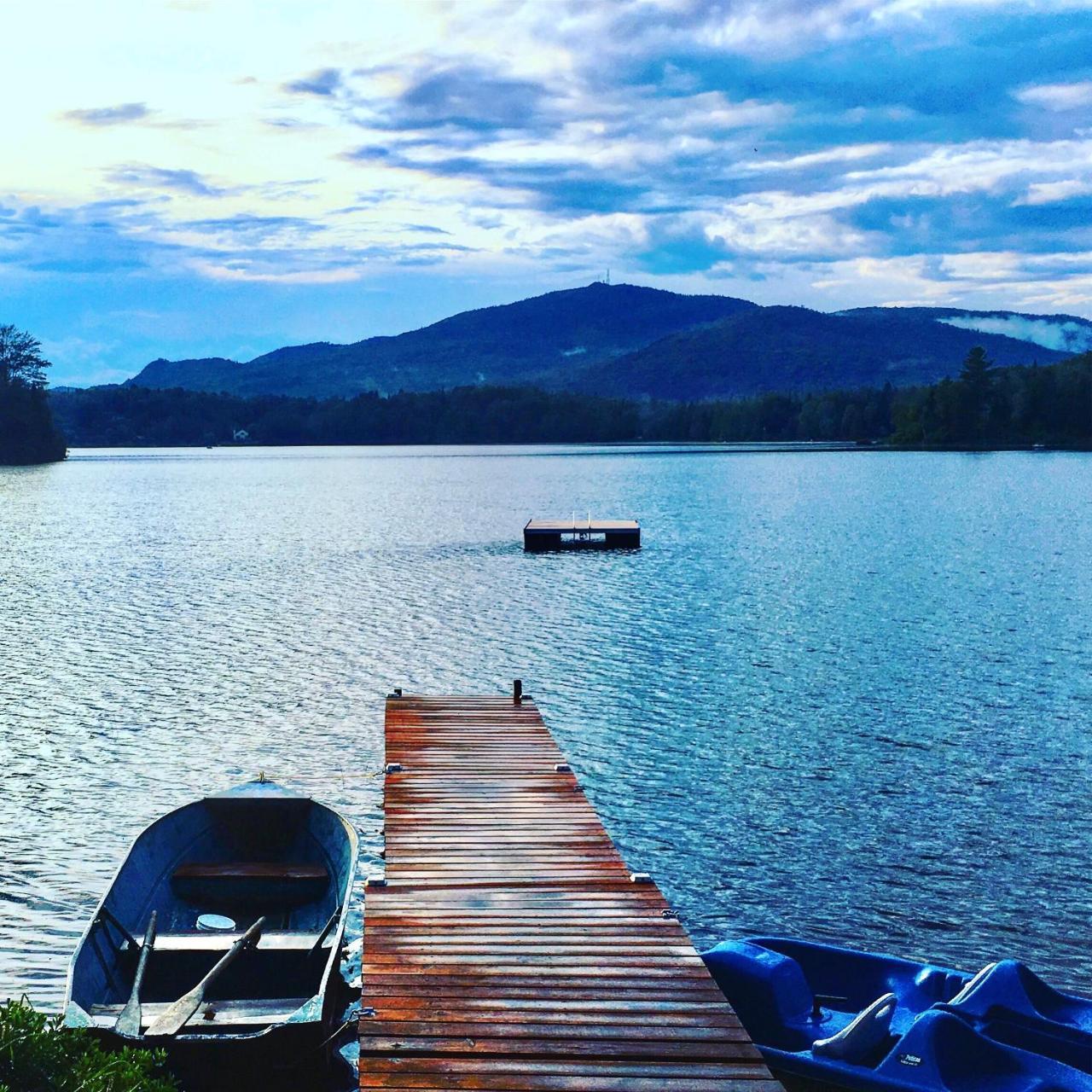 Chalet Riverain Crds Tremblant ลัค-ซุแปร์ริเออร์ ภายนอก รูปภาพ