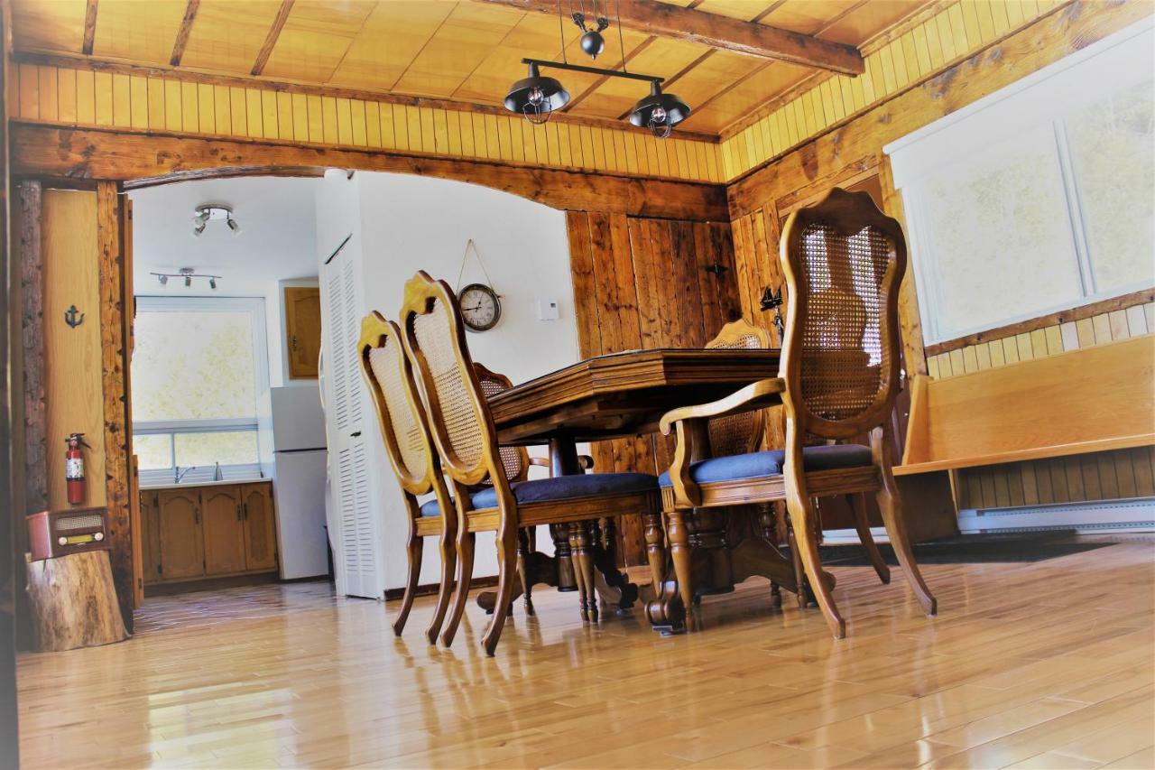 Chalet Riverain Crds Tremblant ลัค-ซุแปร์ริเออร์ ภายนอก รูปภาพ
