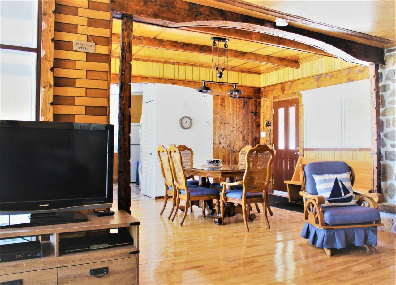 Chalet Riverain Crds Tremblant ลัค-ซุแปร์ริเออร์ ภายนอก รูปภาพ